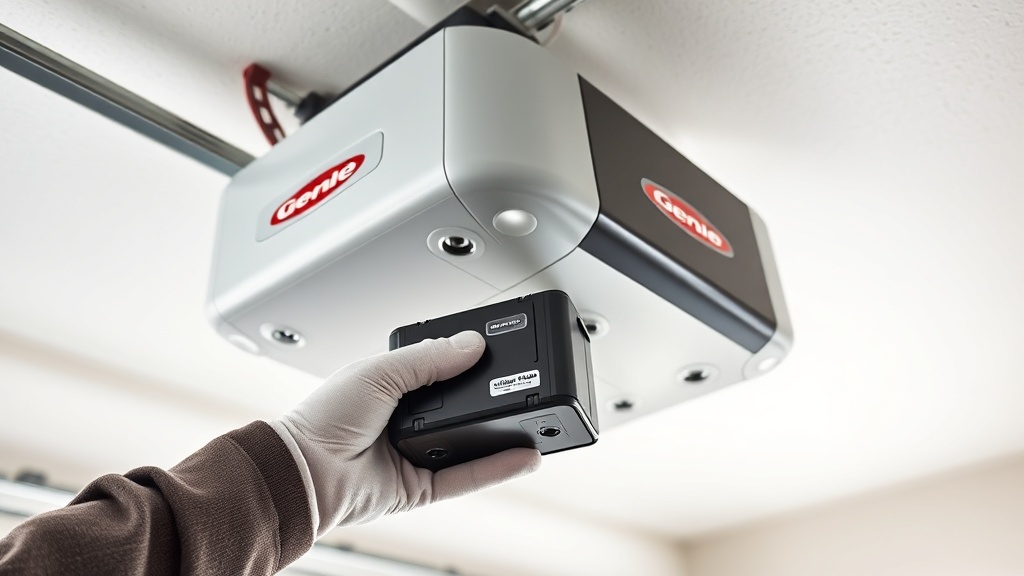 Genie SilentMax 1200 Battery Backup Installation Guide