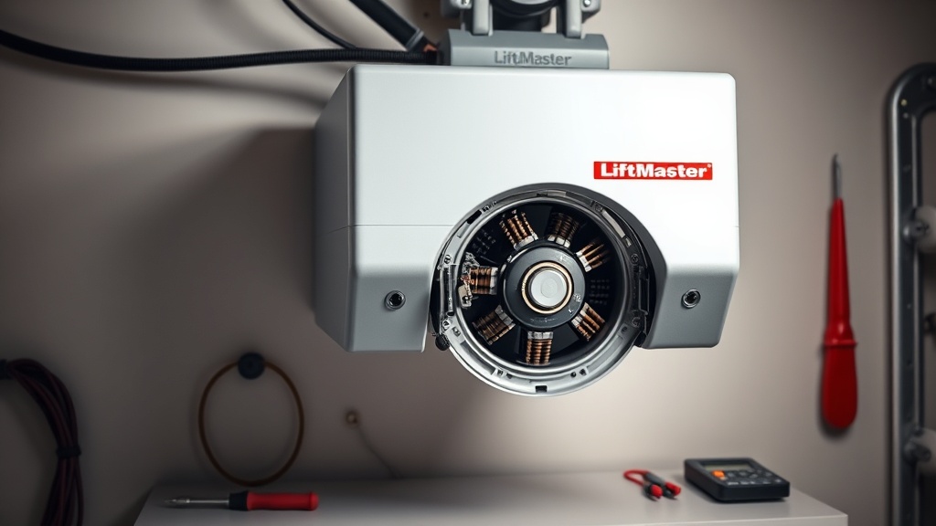 LiftMaster 8500 Opener Motor Brush Replacement Guide