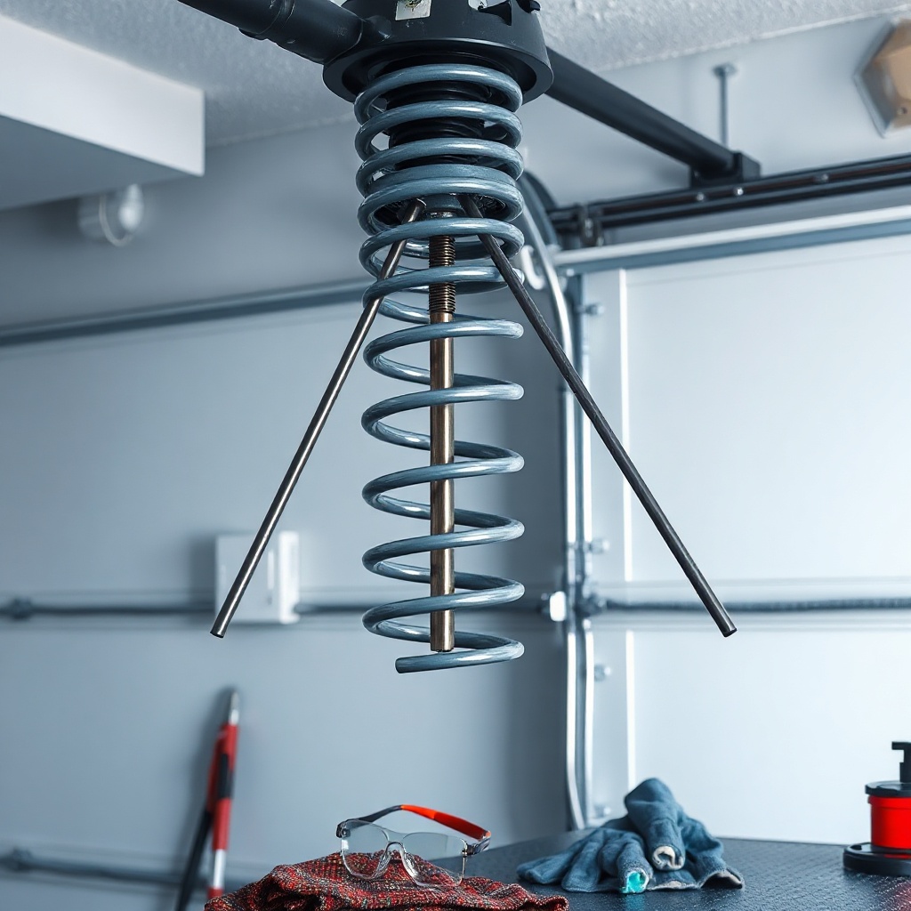 <A photorealistic photo of a pair of winding bars inserted into the winding cone of a tors